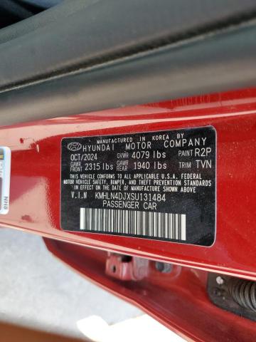 2025 HYUNDAI ELANTRA LIMITED KMHLN4DJXSU131484