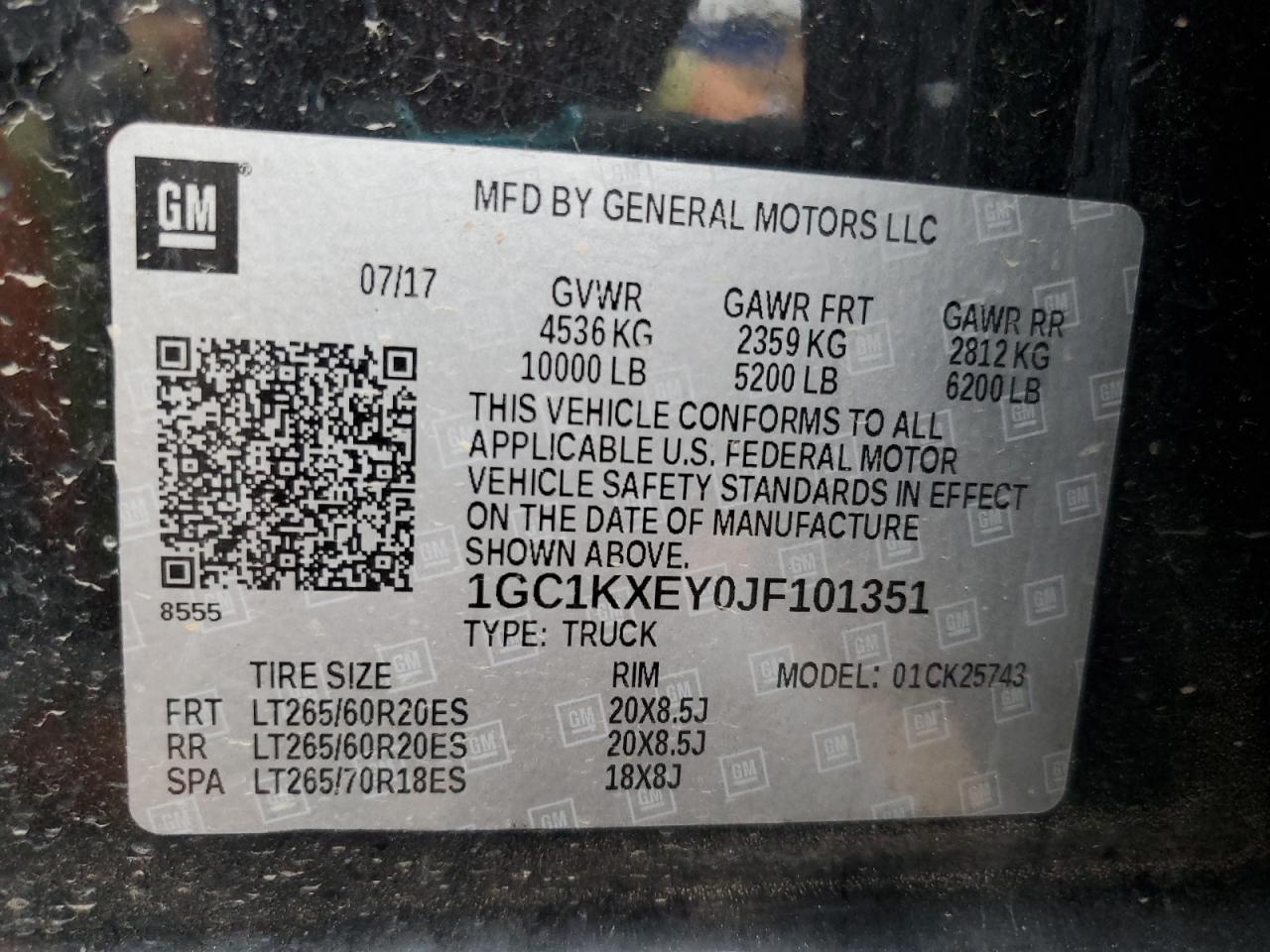 CHEVROLET SILVERADO K2500 HIGH COUNTRY