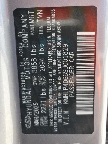 2025 HYUNDAI ELANTRA LI KMHLP4DG6SU001829