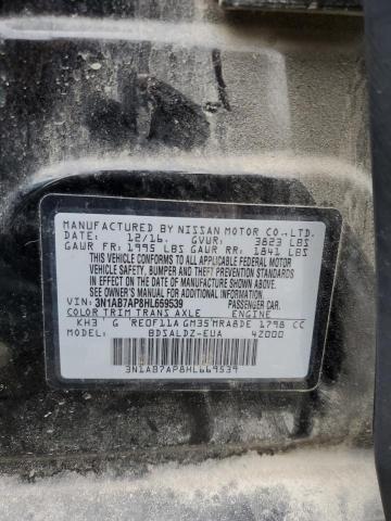 2017 NISSAN SENTRA S - 3N1AB7AP8HL669539