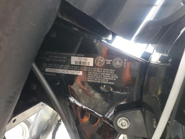2006 HARLEY-DAVIDSON MOTORCYCLE 1HD1KAV196Y671875