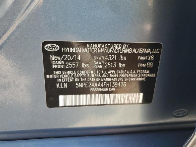 2015 HYUNDAI SONATA ECO - 5NPE24AA4FH139476