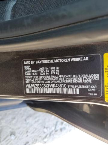 2015 MINI COOPER COU WMWZB3C5XFWR43610