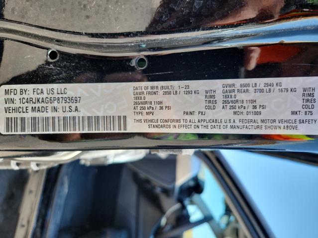 2023 JEEP GRAND CHEROKEE L LAREDO 1C4RJKAG6P8793697