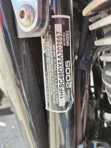2005 HONDA VTX1800 N2 1HFSC49DX5A302867