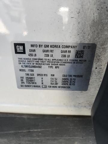 2022 CHEVROLET TRAILBLAZER ACTIV KL79MVSL6NB044562