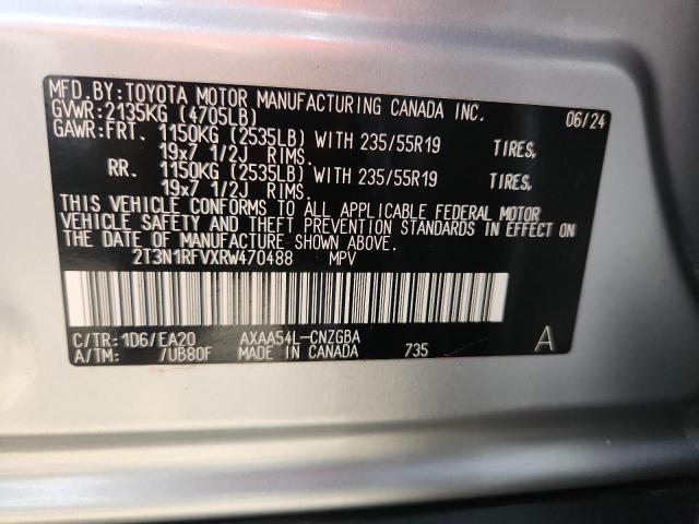2024 TOYOTA RAV4 LIMIT 2T3N1RFVXRW470488