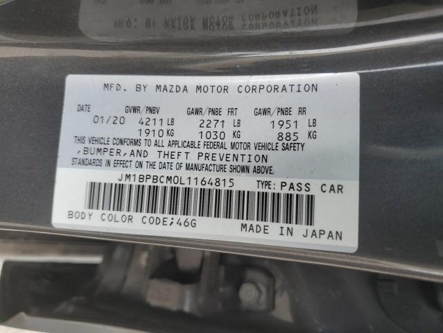 2020 MAZDA 3 SELECT JM1BPBCM0L1164815