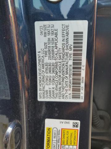 2023 HONDA CR-V EXL - 7FARS4H71PE018114