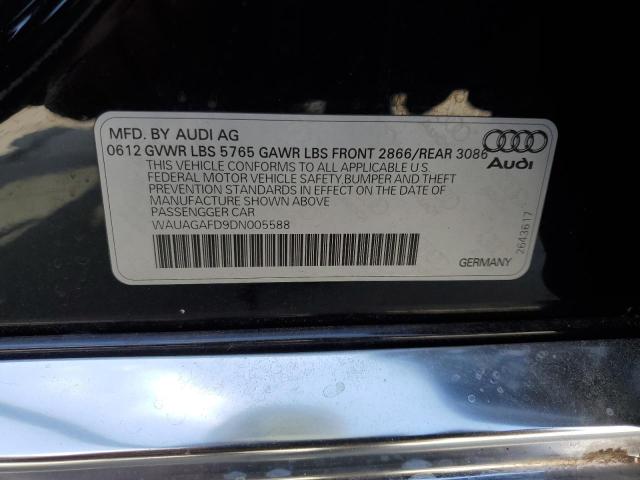 2013 AUDI A8 QUATTRO - WAUAGAFD9DN005588