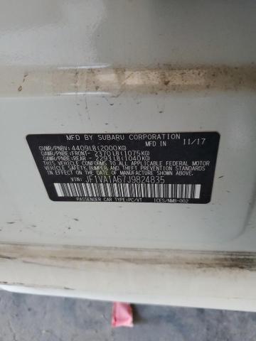 2018 SUBARU WRX JF1VA1A67J9824835