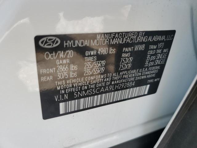 2020 HYUNDAI SANTA FE L 5NMS5CAA9LH292884