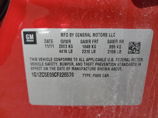 2012 CHEVROLET MALIBU 1LT - 1G1ZC5E09CF226570