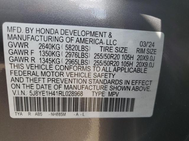 2024 ACURA MDX TECHNOLOGY 5J8YE1H41RL028968