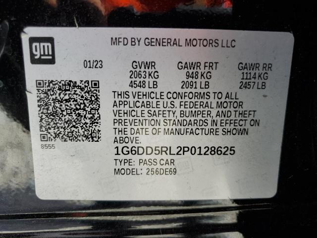 2023 CADILLAC CT4-V 1G6DD5RL2P0128625