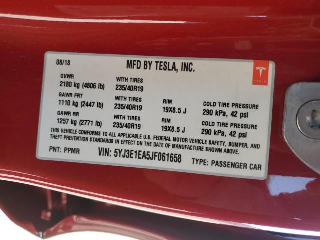 2018 TESLA MODEL 3 5YJ3E1EA5JF061658