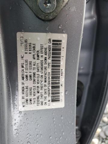 2016 HONDA ACCORD SPORT 1HGCR2F52GA044234