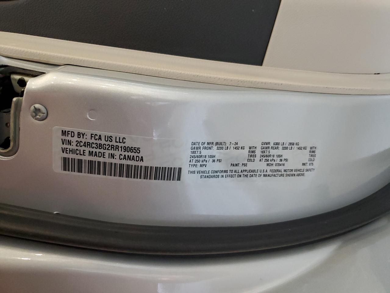 CHRYSLER PACIFICA TOURING L