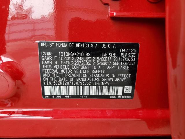 2025 HONDA HR-V EXL #3292325276