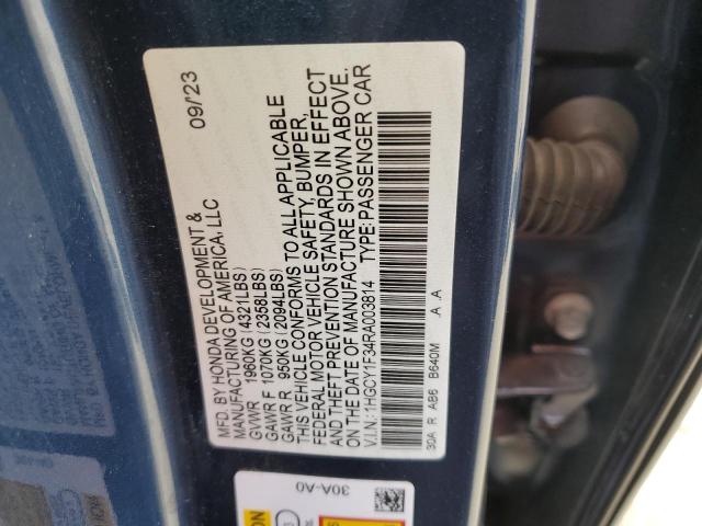 2024 HONDA ACCORD EX 1HGCY1F34RA003814
