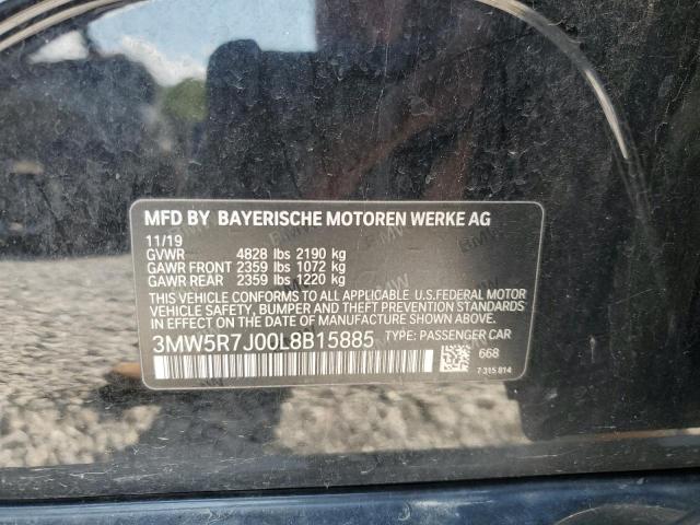 2020 BMW 330XI - 3MW5R7J00L8B15885