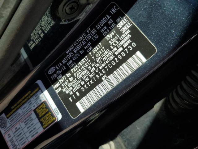 2012 KIA SORENTO BASE - 5XYKT3A67CG298730