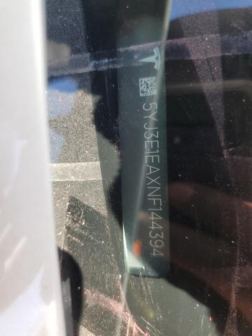 2022 TESLA MODEL 3 5YJ3E1EAXNF144394