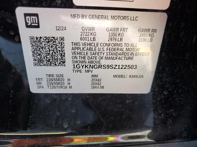 2025 CADILLAC XT5 SPORT 1GYKNGRS9SZ122503