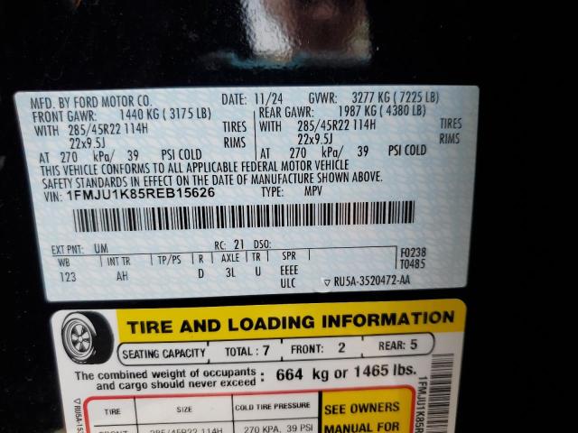 2024 FORD EXPEDITION LIMITED #3293275464