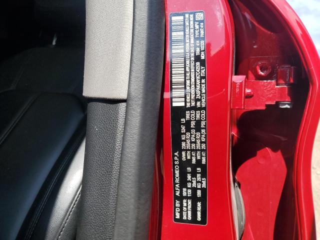 2019 ALFA ROMEO STELVIO ZASPAKAN1K7C42539