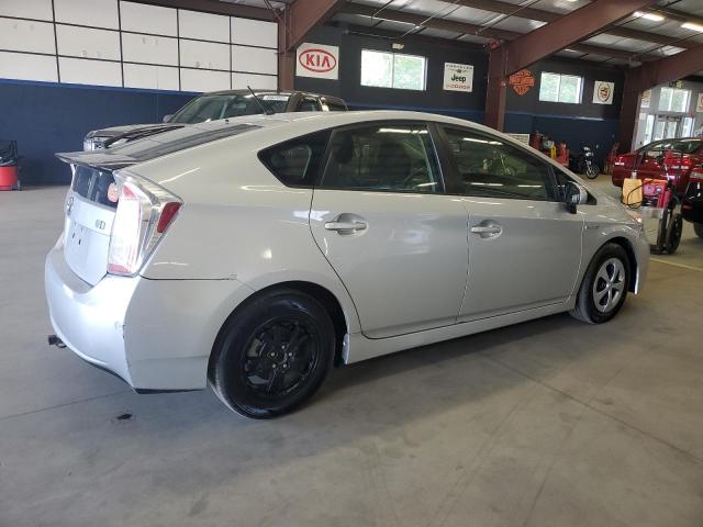 TOYOTA PRIUS 2014 silver hatchbac hybrid engine JTDKN3DU9E1737630 photo #4