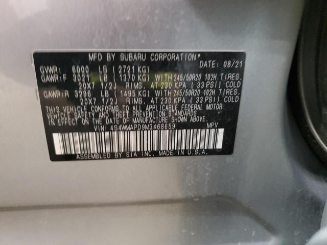 2021 SUBARU ASCENT LIM 4S4WMAPD9M3468659
