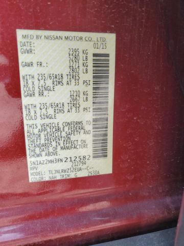 2015 NISSAN MURANO S - 5N1AZ2MH3FN212582