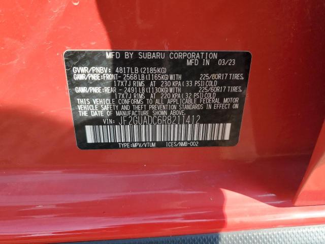 2024 SUBARU CROSSTREK JF2GUADC6R8211412