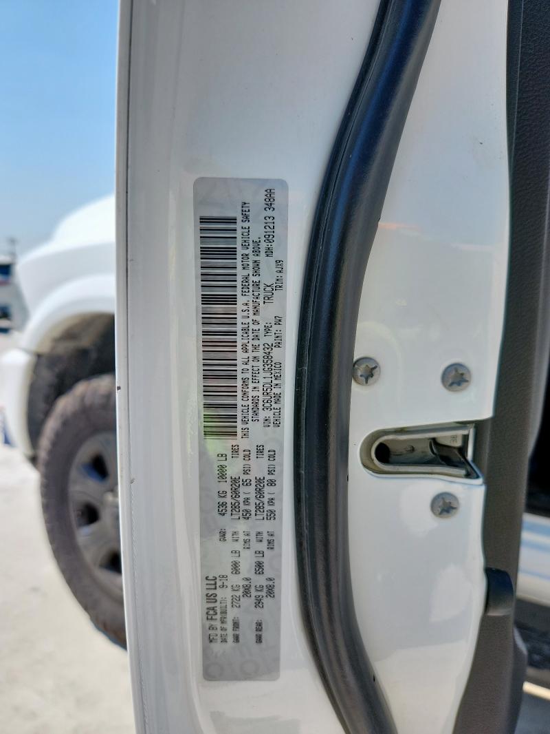 2018 RAM 2500 SLT 3C6UR5DL1JG358432