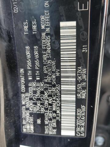 2017 LEXUS GX 460 PRE JTJJM7FX2H5169583