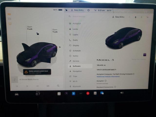 2022 TESLA MODEL 3 - 5YJ3E1EA3NF286571