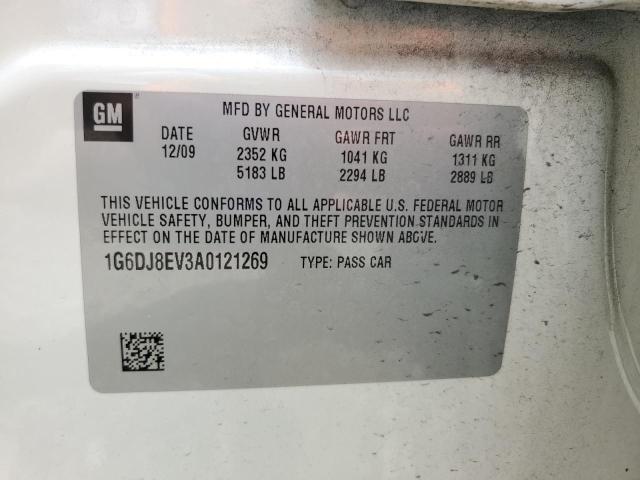 2010 CADILLAC CTS PERFOR - 1G6DJ8EV3A0121269