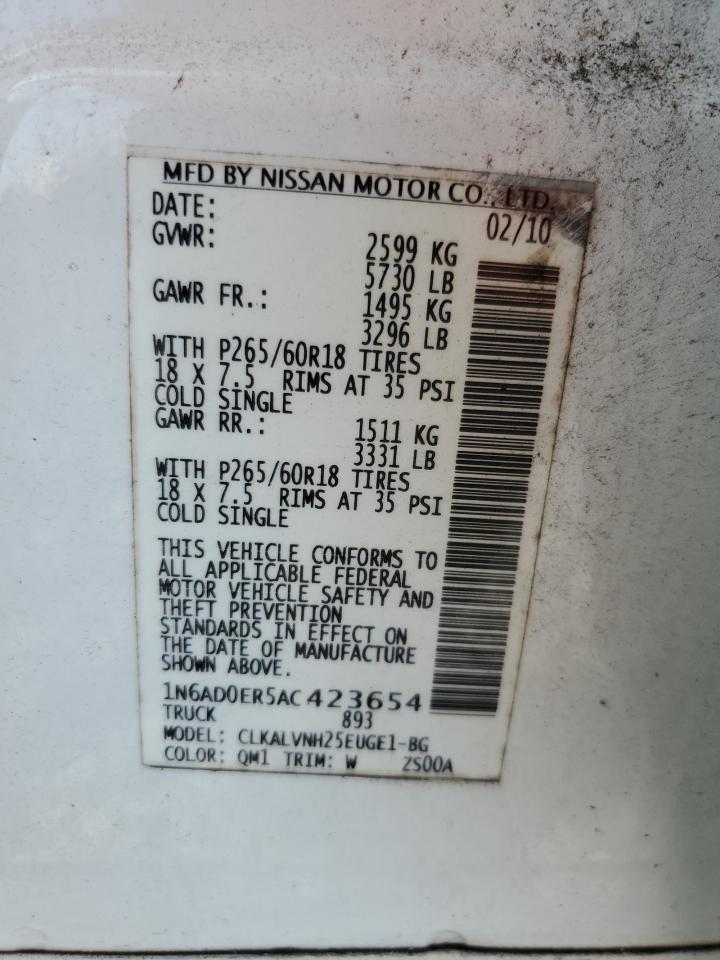 NISSAN FRONTIER CREW CAB SE