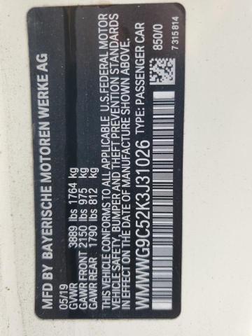 2019 MINI COOPER S WMWWG9C52K3J31026