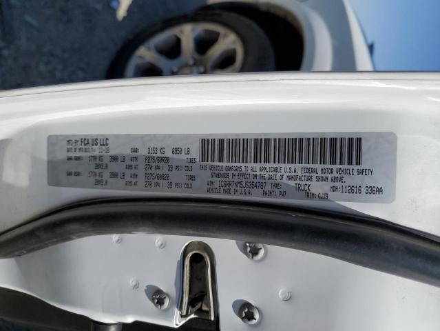 2018 RAM 1500 LARAM 1C6RR7NM5JS354787