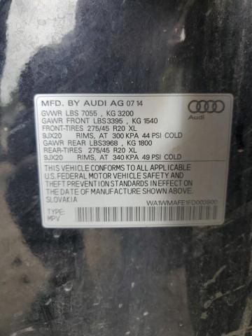 2015 AUDI Q7 TDI PRE - WA1WMAFE1FD003900