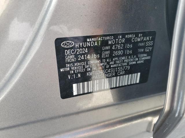 2025 GENESIS G70 BASE KMTG34SC4SU155779