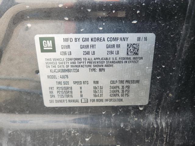 2017 BUICK ENCORE PRE KL4CJASB8HB017234