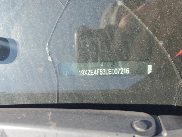 2020 HONDA INSIGHT EX 19XZE4F53LE007216