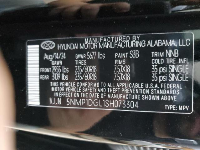 2025 HYUNDAI SANTA FE S 5NMP1DGL1SH073304