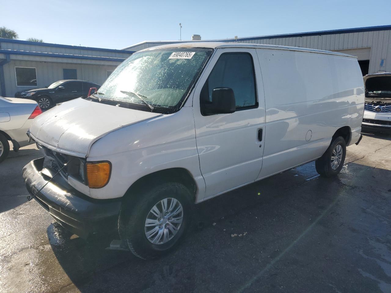 Lot #3318922928 2003 FORD ECONOLINE CARGO E-15