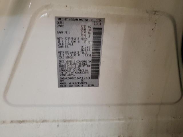 2015 NISSAN PATHFINDER 5N1AR2MM8FC623243