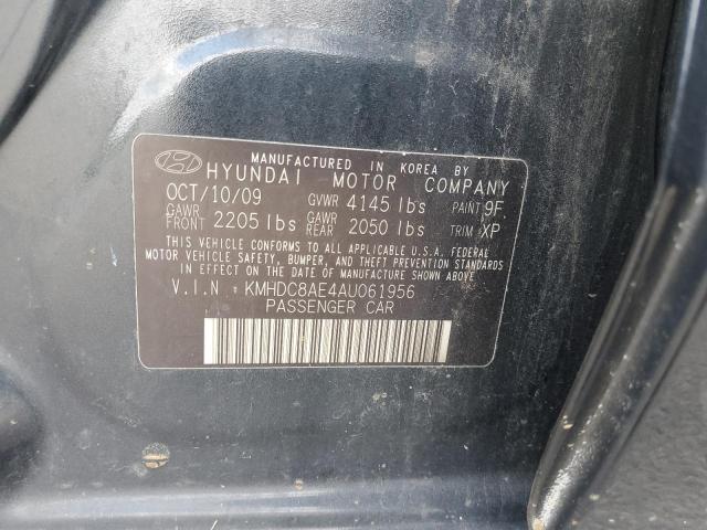 2010 HYUNDAI ELANTRA TO - KMHDC8AE4AU061956