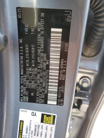 2025 TOYOTA COROLLA CROSS L 7MUAAAAG1SV142155